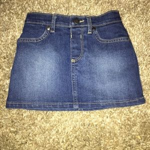 Toddler Denim Skort